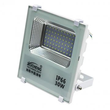 LED Flood Light 30W IP66 Waterproof Outdoor Flood Light 6000K Daylight White Flood Light Garden Parking Lot Outdoor Safety Light Hotel and Frontyard Energy Class A ++