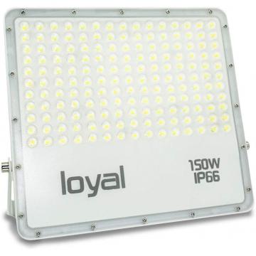 loyal 150W LED spotlight, 13500LM super bright LED spotlight, cold white 6000K, LED floodlight outdoor spotlight, IP66 waterproof floodlight outdoor spotlight for garden, garage, sports field, yard