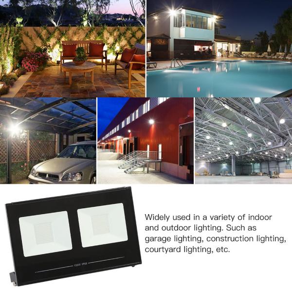 100w led Outdoor Security floodlight Outside Lights Waterproof IP66