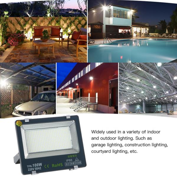 LED flood light projector star-100W LED garage light garden light super bright IP66 waterproof level 6000K outdoor lighting